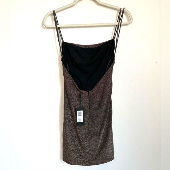 NWT LEXI CALIX DRESS IN COCOA - Picture 8 of 12